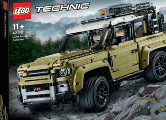 Lego Land Rover Defender 2020 dalam kit Technic terbaharu