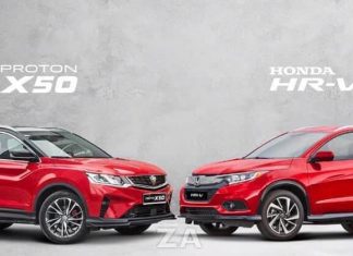 8 perbandingan utama Proton X50 dengan Honda HR-V perbandingan proton x50 vs honda hr-v
