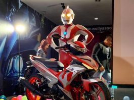 Y15ZR Ultraman edisi terhad untuk rider yang ingin kelainan Yamaha Y15ZR Ultraman
