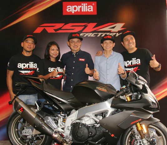 Pelancaran Aprilia RSV4 1100 Factory 2019