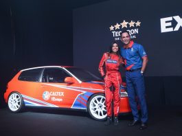 Caltex memacu pemanduan terpantas ke puncak Gunung Doi Chang
