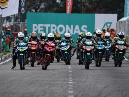 Yamaha Y15ZR sapu bersih perlumbaan CUB PRIX Pontian Cub Prix