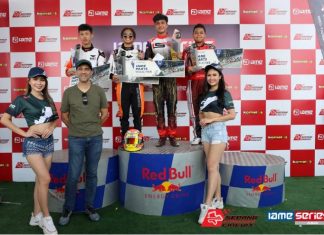 Putera Adam takluk pusingan empat IAME Siri Asia 2019 Putera Adam