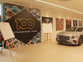 100 tahun Bentley disambut serentak seluruh dunia