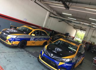 Menaiki Proton R3 untuk perlumbaan Malaysian Championship Series