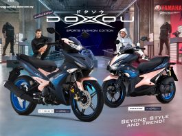 Edisi Doxou untuk Y15ZR dan NVX 155 beri lebih kelainan