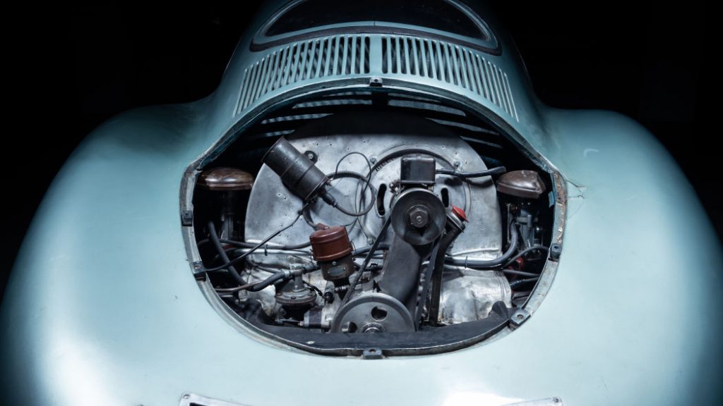 pandangan enjin 1939 Porsche Type 64