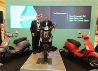 Tiga skuter Vespa bergaya diperkenalkan, dari RM12,500