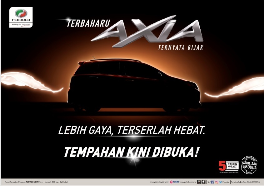Perodua Axia 2019 dari RM24k sahaja! Varian baharu STYLE