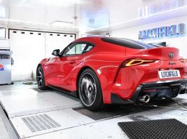 Talaan ringkas tambah 85hp dengan mudah pada Toyota Supra baharu