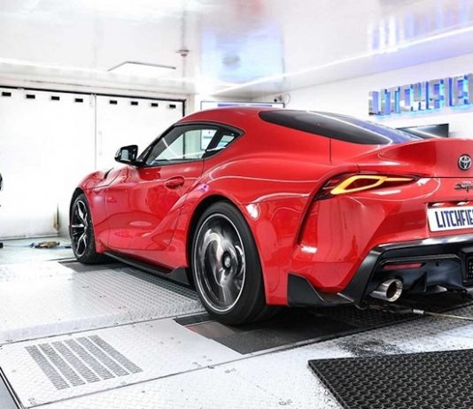 Talaan ringkas tambah 85hp dengan mudah pada Toyota Supra baharu