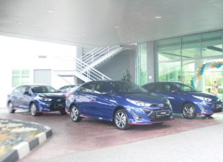 Empat pemenang bawa pulang Toyota Vios baharu setiap seorang dalam peraduan As Never Before Bonanza