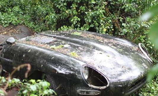 Jaguar E-Type 1964 muncul setelah 30 tahun terabai