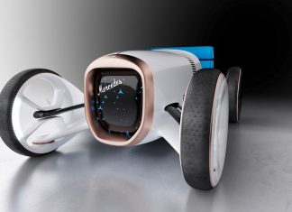 Mercedes Simplex Concept yang futuristik dengan rekabentuk retro