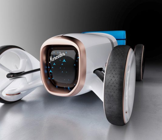 Mercedes Simplex Concept yang futuristik dengan rekabentuk retro