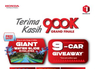 Honda jemput rakyat Malaysia sertai kempen “Road to 900000th unit Milestone”