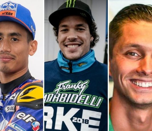 Hafizh, Morbidelli, Van der Mark bergandingan di Sepang