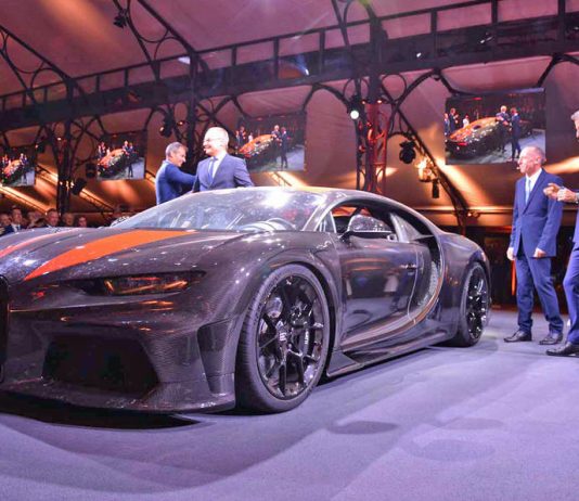 Bugatti Chiron Super Sport 300+ dipenuhi dengan gentian karbon terdedah