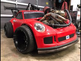 Porsche 911 GT3 dikuasakan enjin motosikal