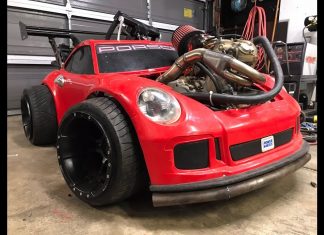 Porsche 911 GT3 dikuasakan enjin motosikal