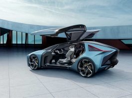 Lexus LF-30 dipamer dengan dan caj tanpa wayar