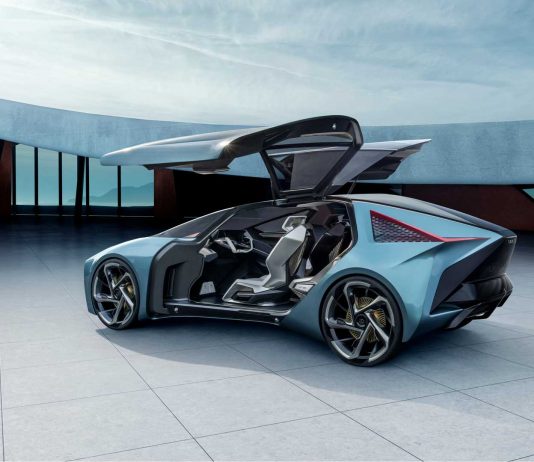 Lexus LF-30 dipamer dengan dan caj tanpa wayar