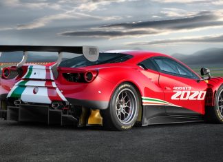 Ferrari 488 GT3 Evo 2020 dengan penambahbaikan aerodinamik