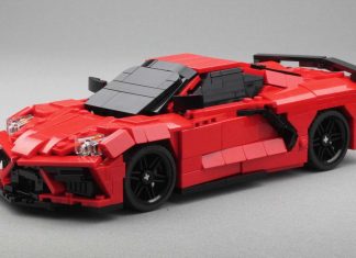 Model menarik dari Lego, kali ini Chevrolet Corvette C8 2020!