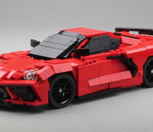 Model menarik dari Lego, kali ini Chevrolet Corvette C8 2020!