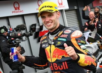 Brad Binder muncul juara Moto2 Australia 2019