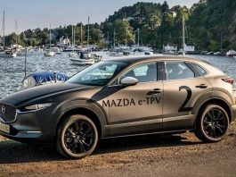 kereta elektrik Mazda akan diperkenalkan dalam waktu terdekat