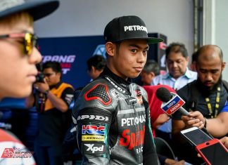Adam Norrodin harap cuaca baik di GP Jepun