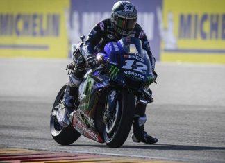 Maverick Vinales terpantas, Marquez kemalangan di Buriram