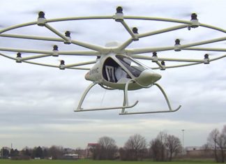 Pasaran pertama teksi terbang Volocopter mungkin di Singapura