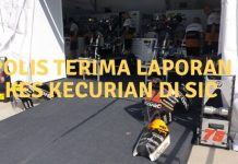 Polis terima laporan kes kecurian di SIC sempena MotoGP 2019