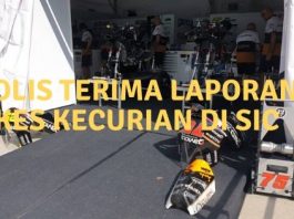 Polis terima laporan kes kecurian di SIC sempena MotoGP 2019