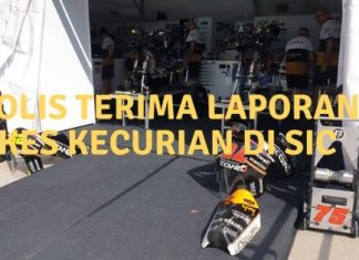Polis terima laporan kes kecurian di SIC sempena MotoGP 2019
