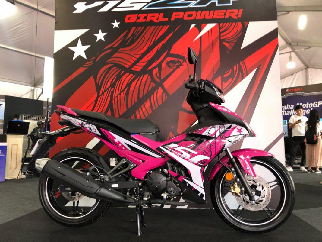 Yamaha Y15ZR edisi khas Girl Power ini sesuai untuk 'awek ...