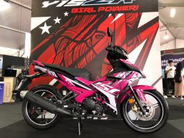 Yamaha Y15ZR edisi khas Girl Power ini sesuai untuk ‘awek’ rider Y-Suku