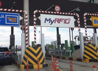 Transaksi tol RFID penuh berkuatkuasa 15 Januari 2022 di lebuhraya PLUS