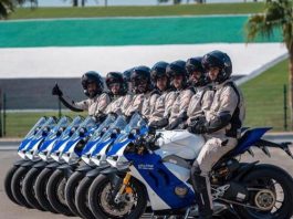 Ducati Panigale V4R jadi motosikal polis di Abu Dhabi
