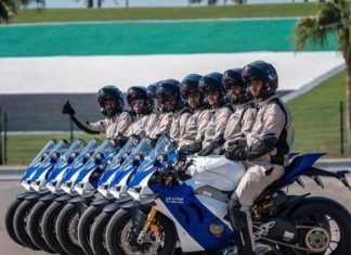 Ducati Panigale V4R jadi motosikal polis di Abu Dhabi