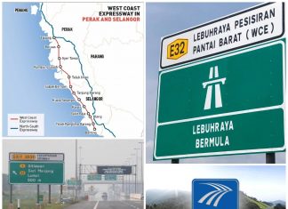 Elak kesesakan jalanraya dengan Lebuhraya Persisiran Pantai Barat (WCE)