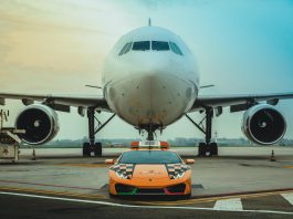 Lapangan terbang di Itali ini gunakan Lamborghini Huracan LP 580-2 untuk kereta Follow-Me