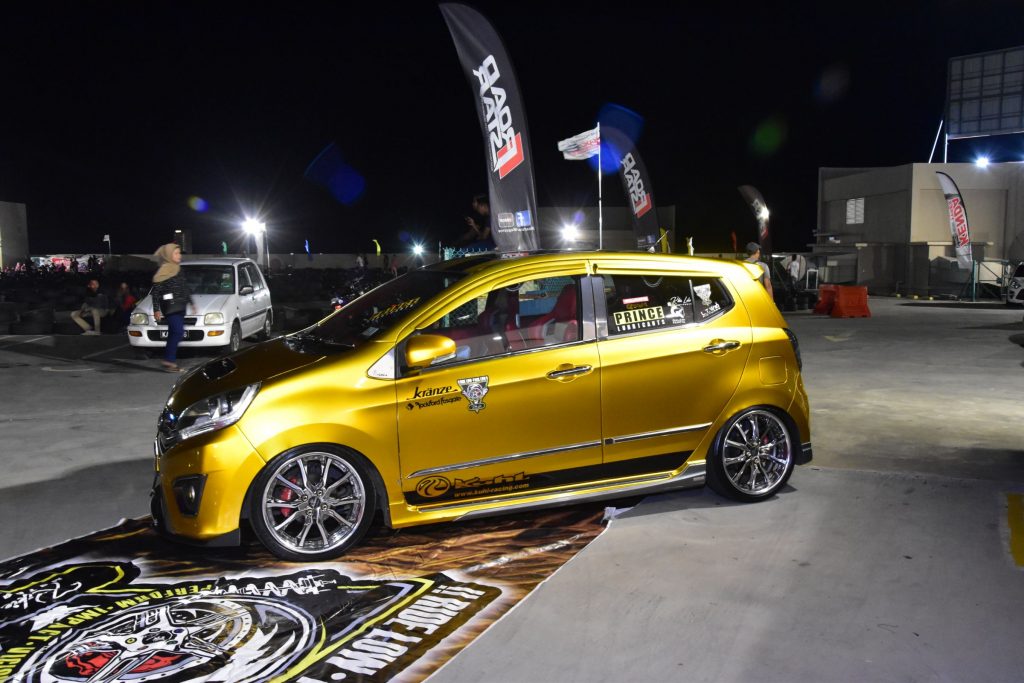 MAXOC Midnight 2019 himpun pemilik Perodua Axia, padat 