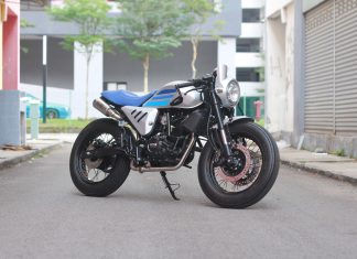 Nuts Wheels sedia kustom motosikal anda dengan kaedah moden