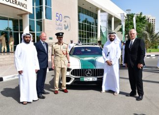 Mercedes-AMG GT 63 S: koleksi terbaru kereta mewah polis Dubai