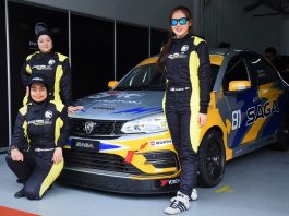 Proton R3 tampil pasukan lumba wanita, tamat tempat ke-7 dari petak belakang!