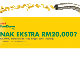 Shell Malaysia sambut kedatangan tahun baru dengan tawarkan hadiah luar biasa