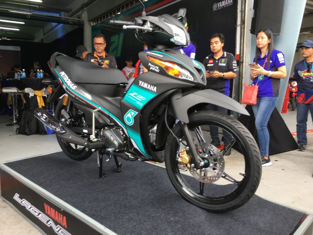 Yamaha Lagenda 115Z versi GP Edition sempena pasukan pertama MotoGP ...